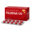 Fildena 120mg red tablets strip for strong erectile dysfunction treatment – Sildenafil 120mg