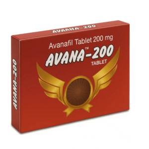 Avana 200 mg (Avanafil 200mg) blister pack for high strength erectile dysfunction treatment