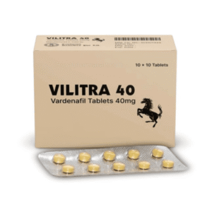 Vilitra 40 mg Vardenafil tablet for erectile dysfunction treatment