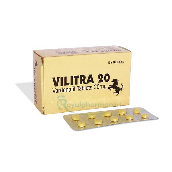 Vilitra 20 mg: Vardenafil 20【20% Off】| Reviews | Free Delivery