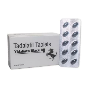 Vidalista Black 80 mg Tadalafil pills