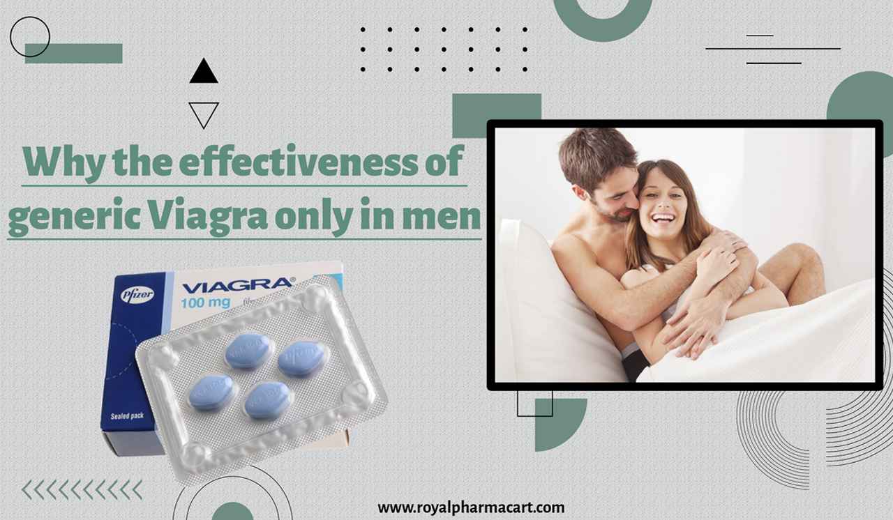 Why the effectiveness of generic Viagra only in men