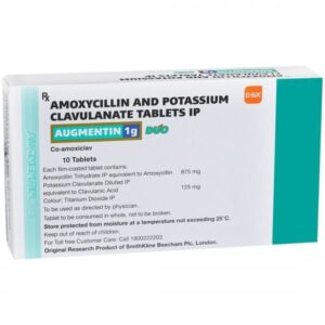 Alternative view of Augmentin 1000 Duo Tablet (Amoxycillin)