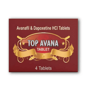 Top Avana (Avanafil 50mg + Dapoxetine 30mg) blister pack for ED and premature ejaculation treatment