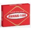 Avana 100 mg Avanafil 100mg Tablets for Erectile Dysfunction